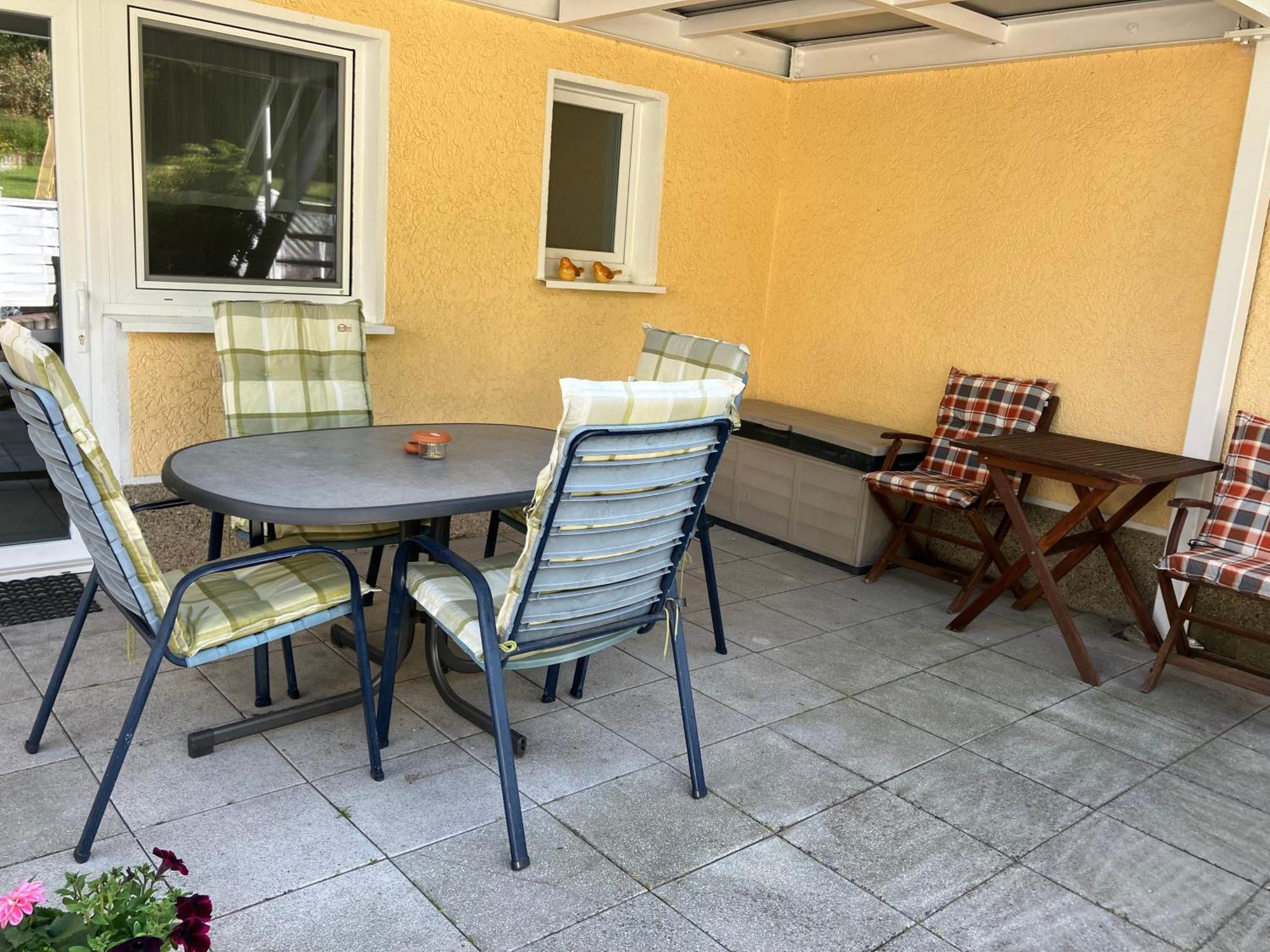 Ferienwohnung Im Gruenen Eg Mit Terrasse Хердеке Екстериор снимка